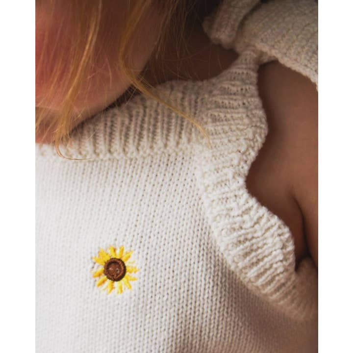ruby & elle . - Wholesale Knitted jumper – Kids - Sunflower Dress (Please use Direct link in description)2