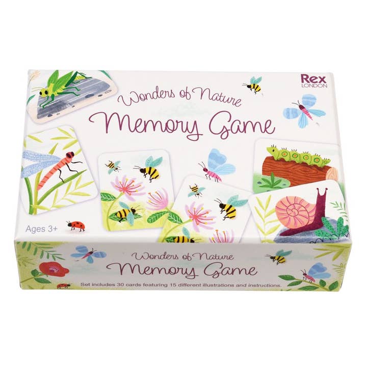 Bobangles - Wholesale Brain Game - Kids - Rex London Memory Game - Wonders of Nature