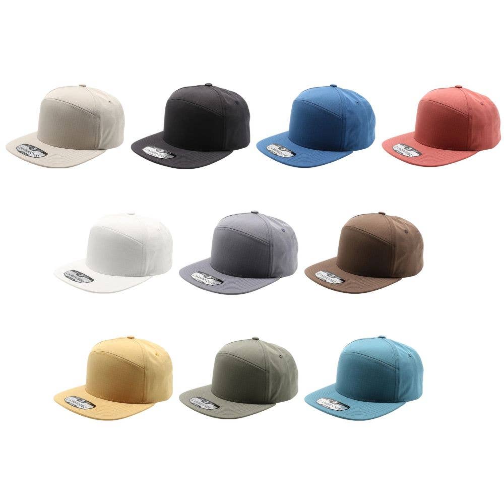 DOBBI - Wholesale Flat Brim Cap - Unisex - NP RIP Camper Hat8