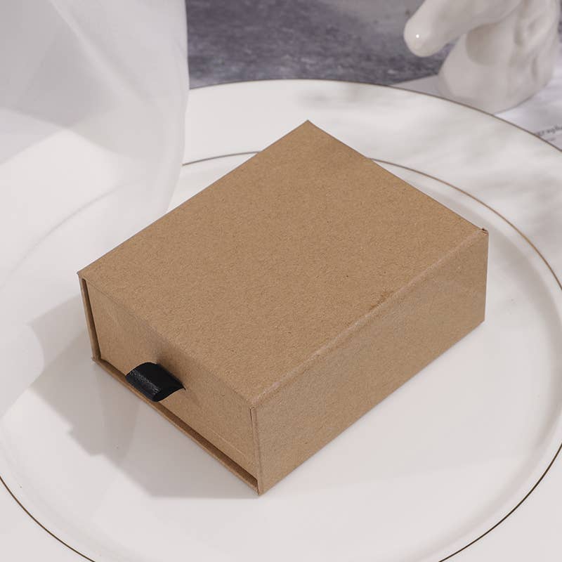 Zakka - Wholesale Jewelry Box/Organizer - High Quality Jewelry Drawer Box Ribbon Pull Kraft5