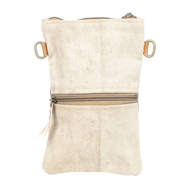 Clea Ray Canvas Bags & Clothing - Wholesale Crossbody Bag - Women's - West US 99 Passport Canvas Bag With Adjustable Strap