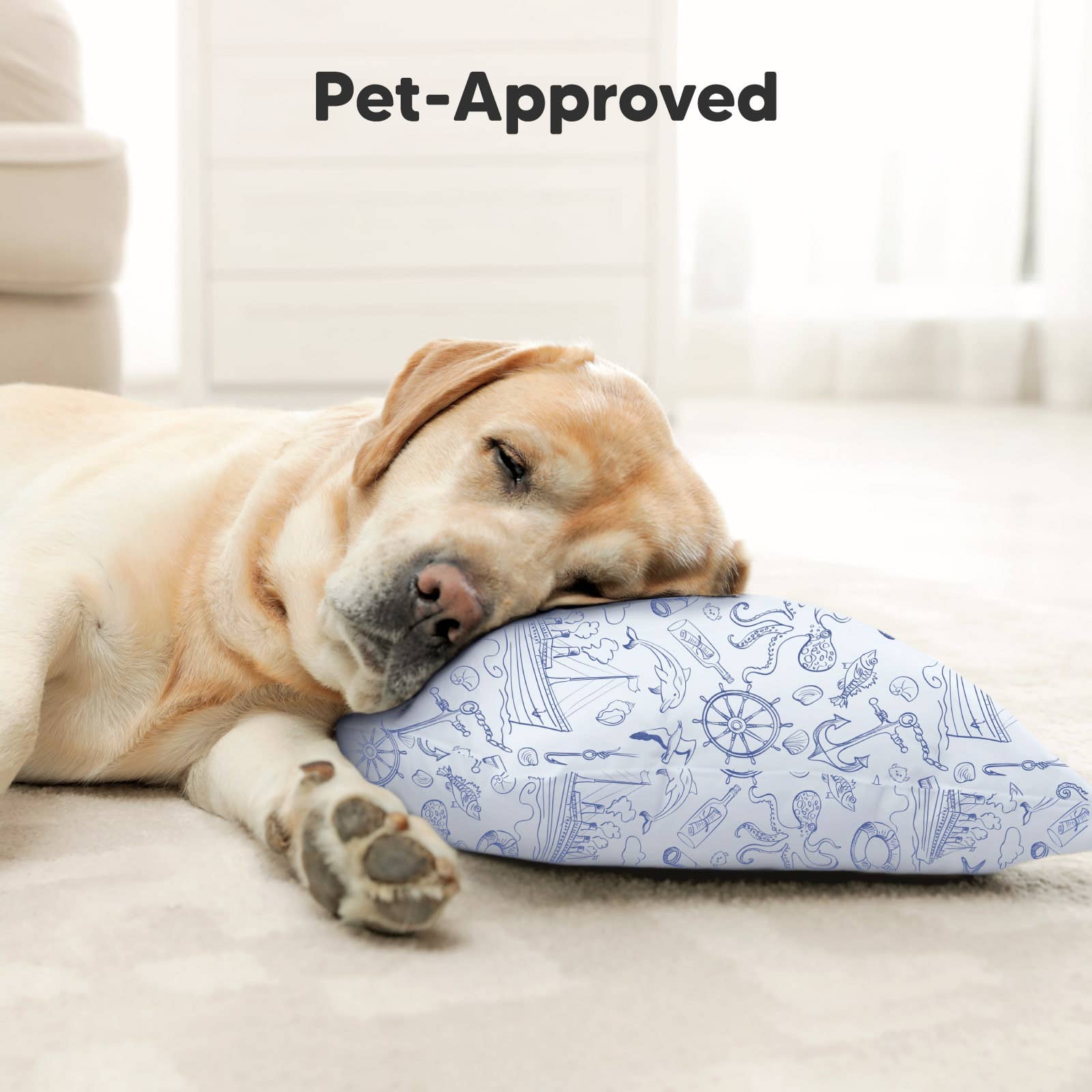 Náutico Almohada para niños pequeños de 13 x 18 pulgadas con funda de almohada de venta al por mayor en Faire7