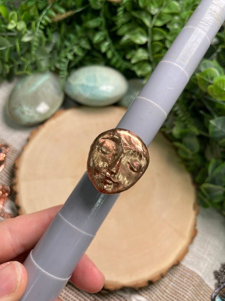 Copper Ashes - Wholesale Cocktail/Statement Ring - Goddess Ring Size 10.52