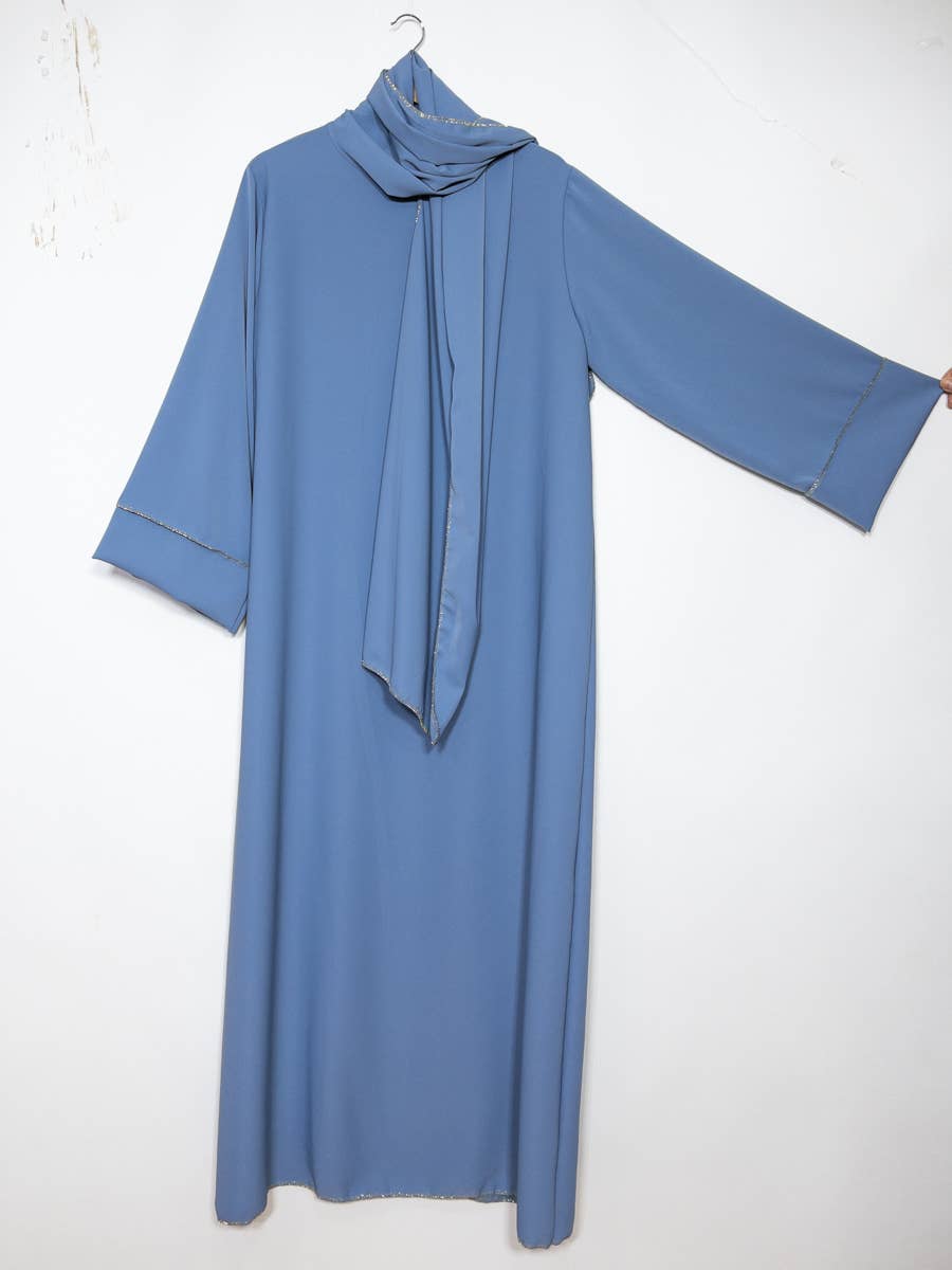 IDEAL OUTFIT - Wholesale Kaftan - Women's - Medina silk abaya for women ref:2377pk9