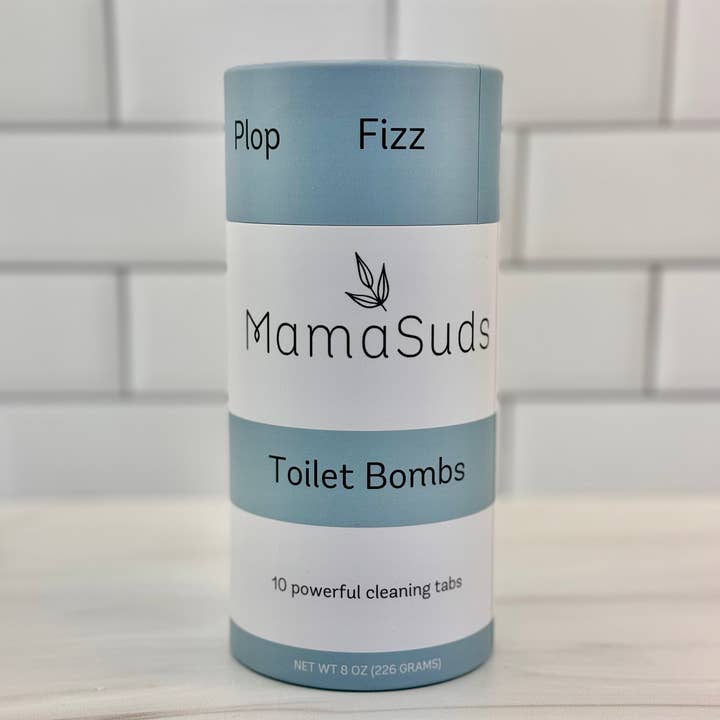 MamaSuds | Non-toxic Household Cleaners + Real Soap - Wholesale Toilet Cleaner - Toilet Bomb Cleaning Tabs2