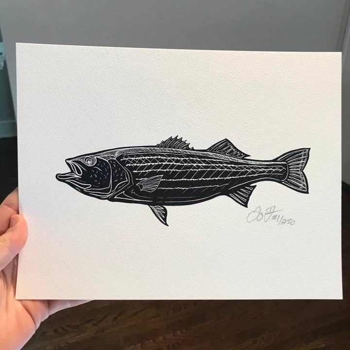 Striper Print der schwarzen Serie für den Großhandel von Jaybo Art