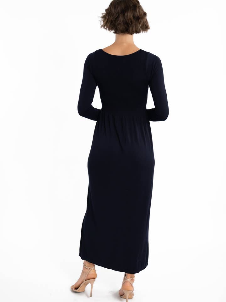ELIETIAN - Wholesale Dress - Women's - Long Sleeve Maxi Dress23