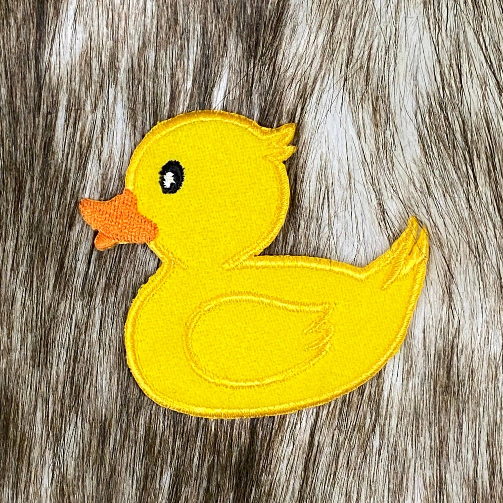 Wholesale Applique - Wholesale Patch - Yellow Duck, Rubber Duckie Ducky, Facing Left or Facing Right, - Iron on Patch4