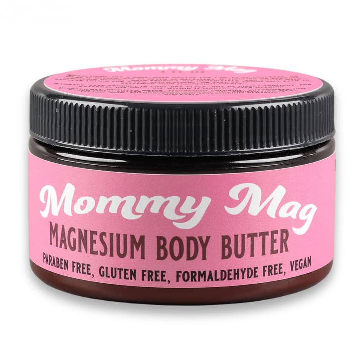 Mommy Mag Magnesium Body Butter 4oz (Best for expecting mothers) for wholesale by Sage Work Organics Inc.