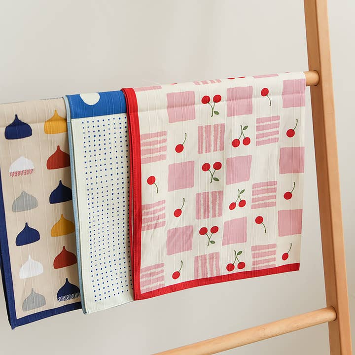 MinoCraft - Wholesale Dinner & Cloth Napkin - Japanese cotton furoshiki with traditional Hamamonyo patterns5