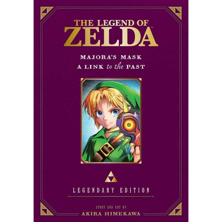 Legend of Zelda: Majora's Mask / A Link to the Past -Legendary Edition- by Akira Himekawa for wholesale by Simon & Schuster