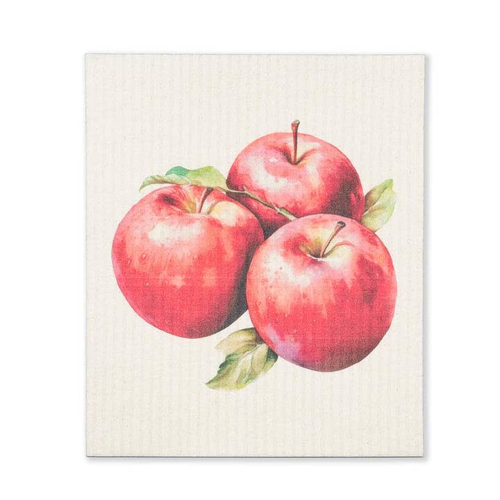 Apple Dishcloth-6.75x7.5"L for wholesale by Abbott