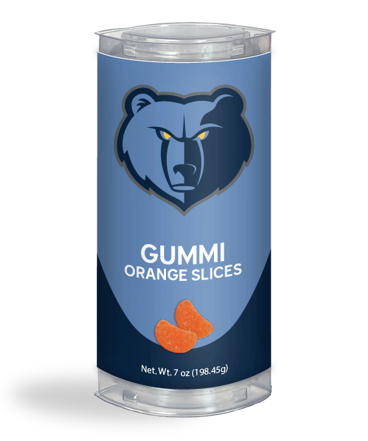 Game On Foods - Wholesale Gummy - Memphis Grizzlies Orange Slices (12ct)0