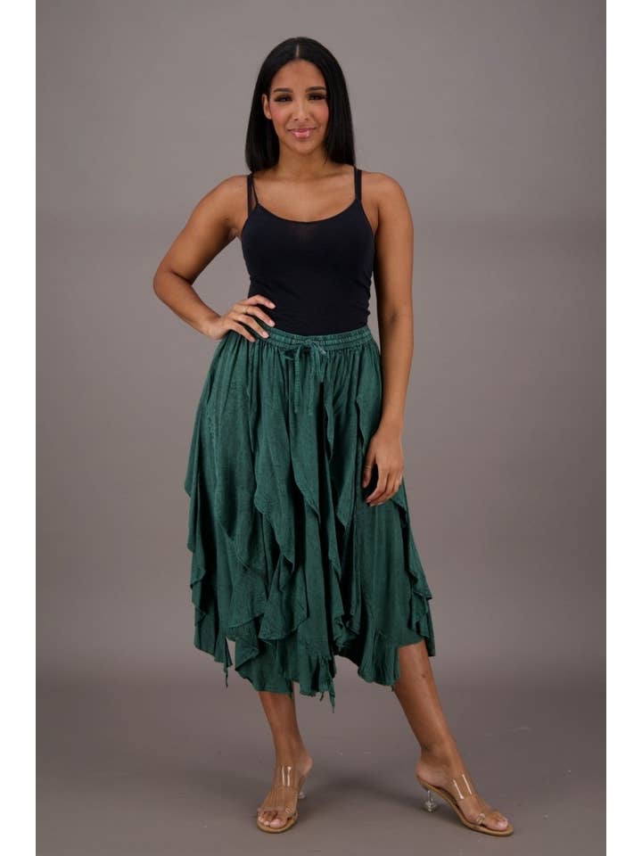 Advance Apparels - Wholesale Skirt - Women's - Layered Renaissance Skirt 13226