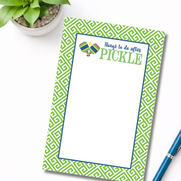 Pickleball Notizblock für den Großhandel von Fresh Pickle