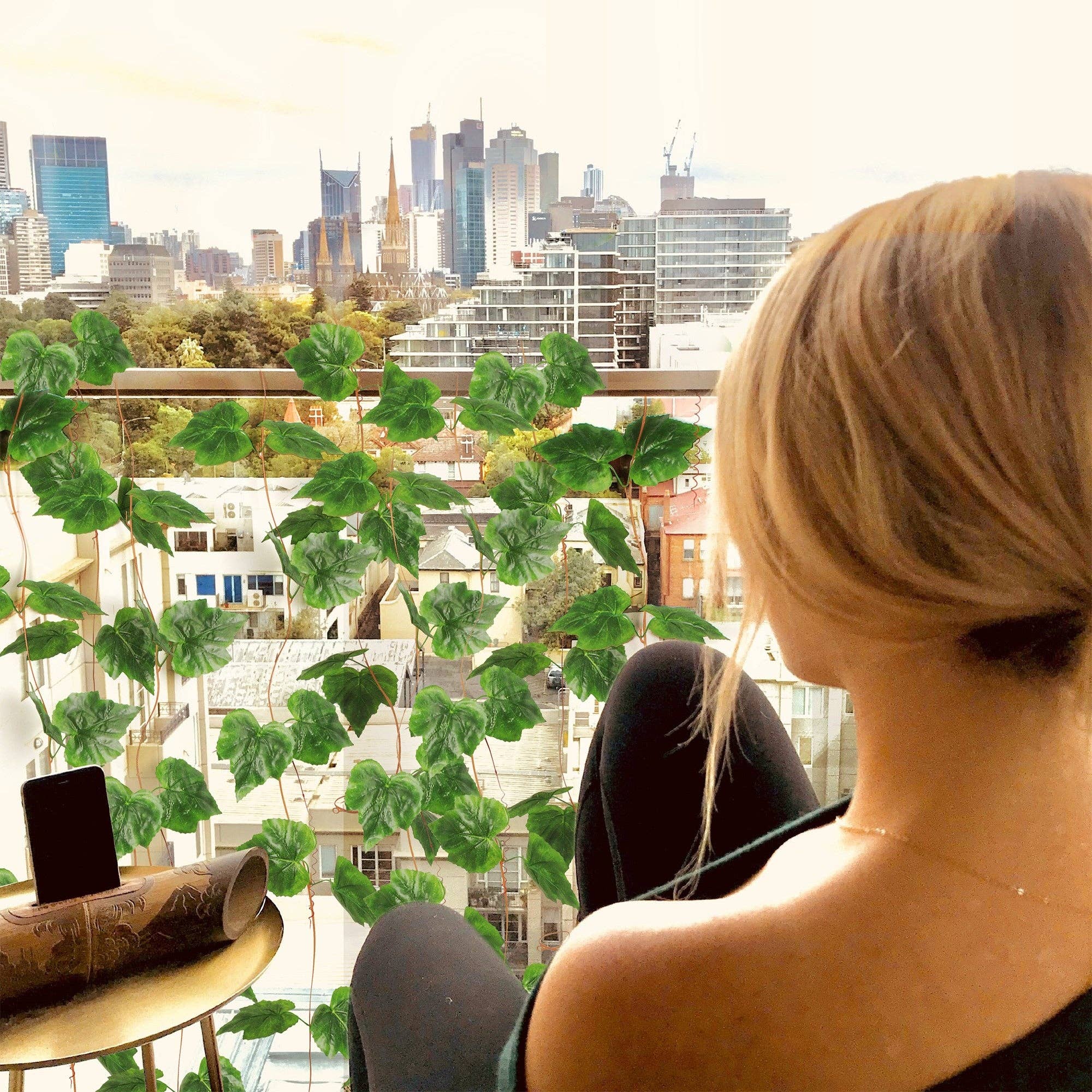 Grand Verde - Wholesale Artificial Plant - Silk Grape Vines 6.25’ Long Artificial Greenery - 5 Strands2