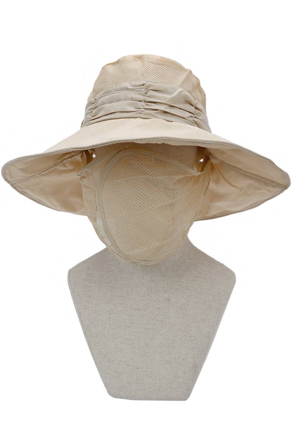 Cap Zone - Wholesale Bucket Hat - Women's - Women's Light-Weight Nylon Fabric Outdoor Boonie Sun Hat2