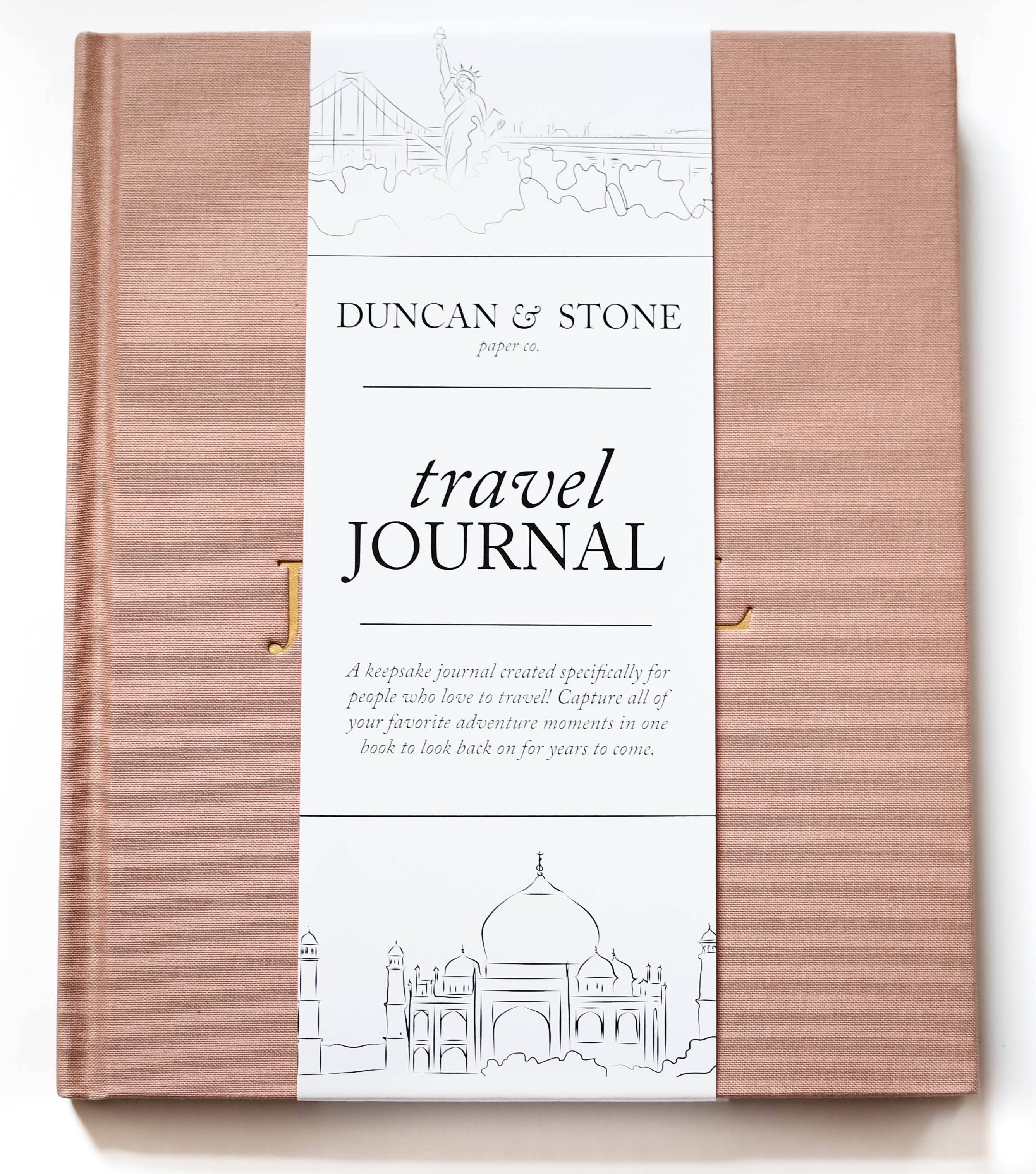 Duncan & Stone Paper Co. - Wholesale Journal/Diary - Travel Journal | Adventure Keepsake | Trip Adventure Book1