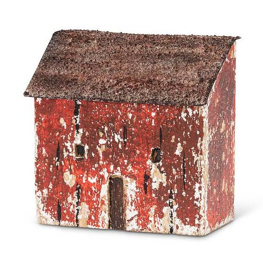 Mini Seaside House-Rød-2.5"H for engroshandel hos Abbott