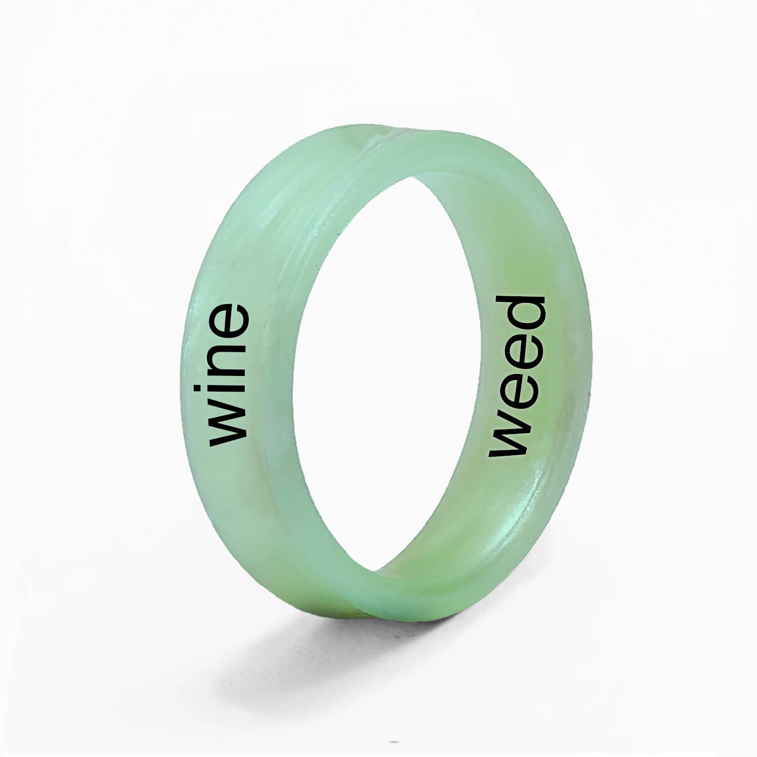 Flip Rings - Wholesale Band/Stacked Ring - Flip Reversible weed and wine1