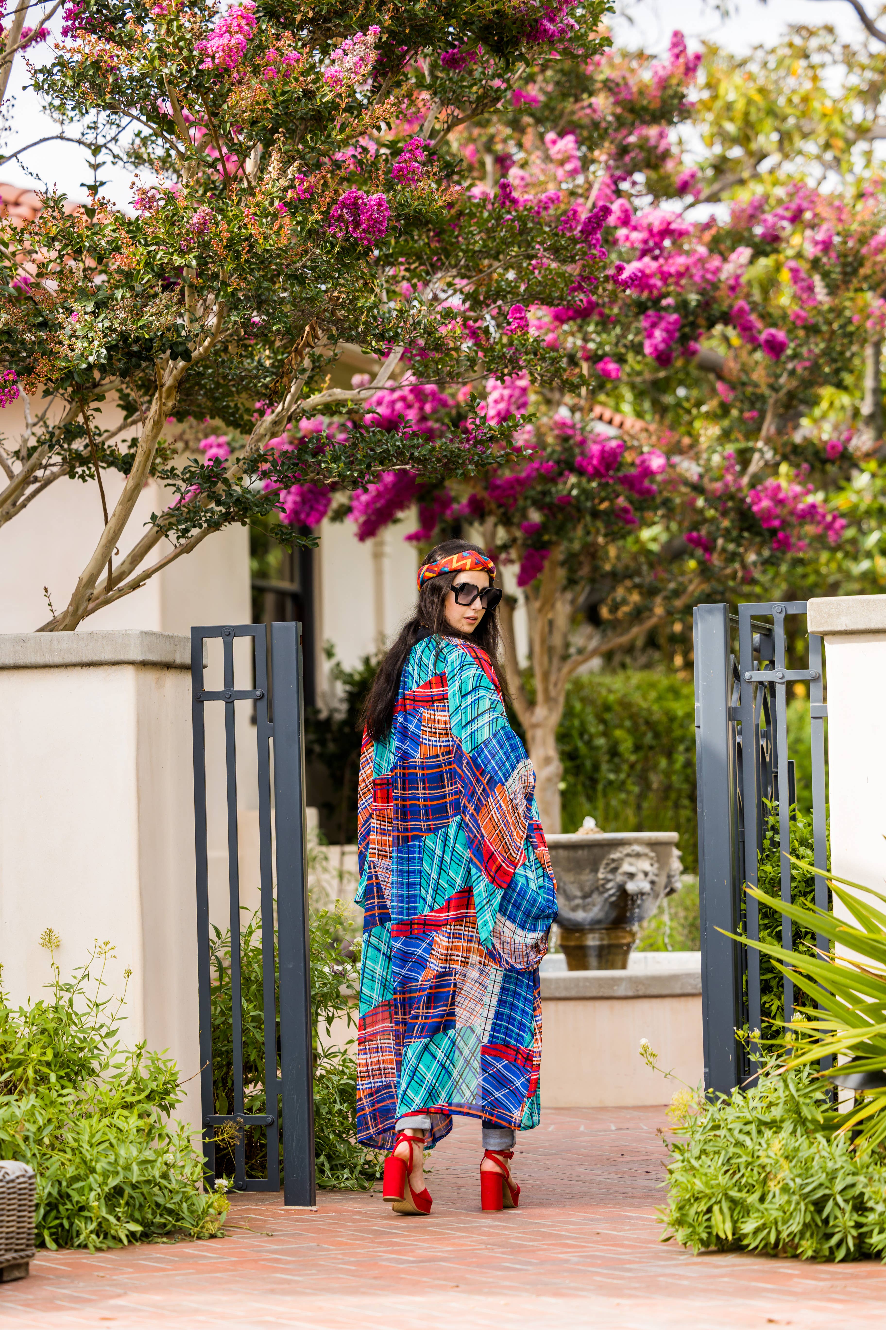 Jennafer Grace - Wholesale Kimono - Dames - Nu Tartan Kimono3