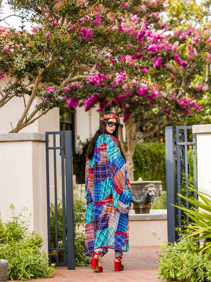 Jennafer Grace - Wholesale Kimono - Dames - Nu Tartan Kimono3