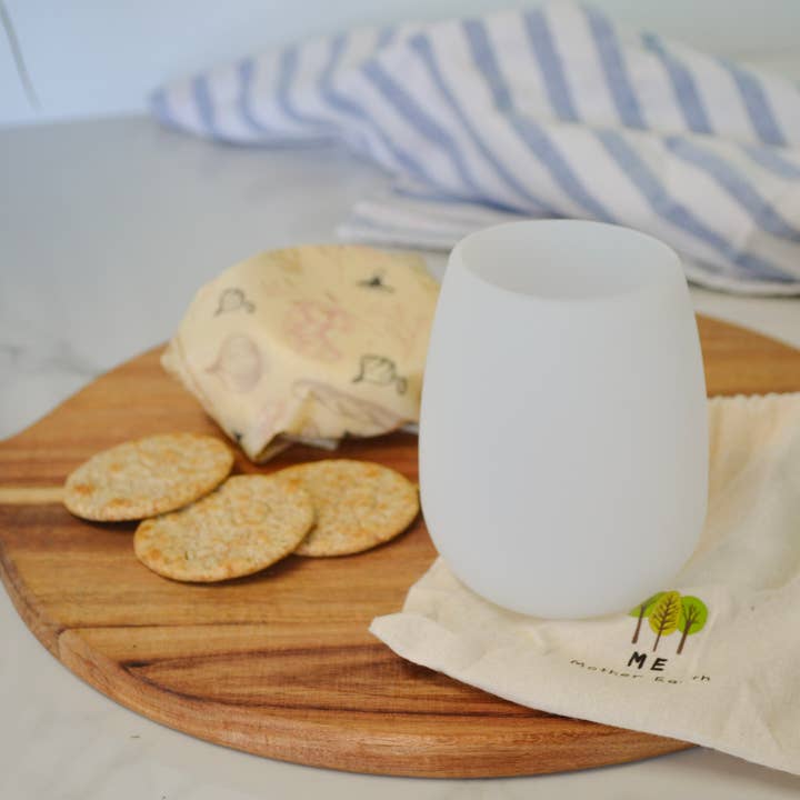 Me Mother Earth - Wholesale Wine Glass - Unbreakable Portable Silicone Travel Wine Glasses + Bag