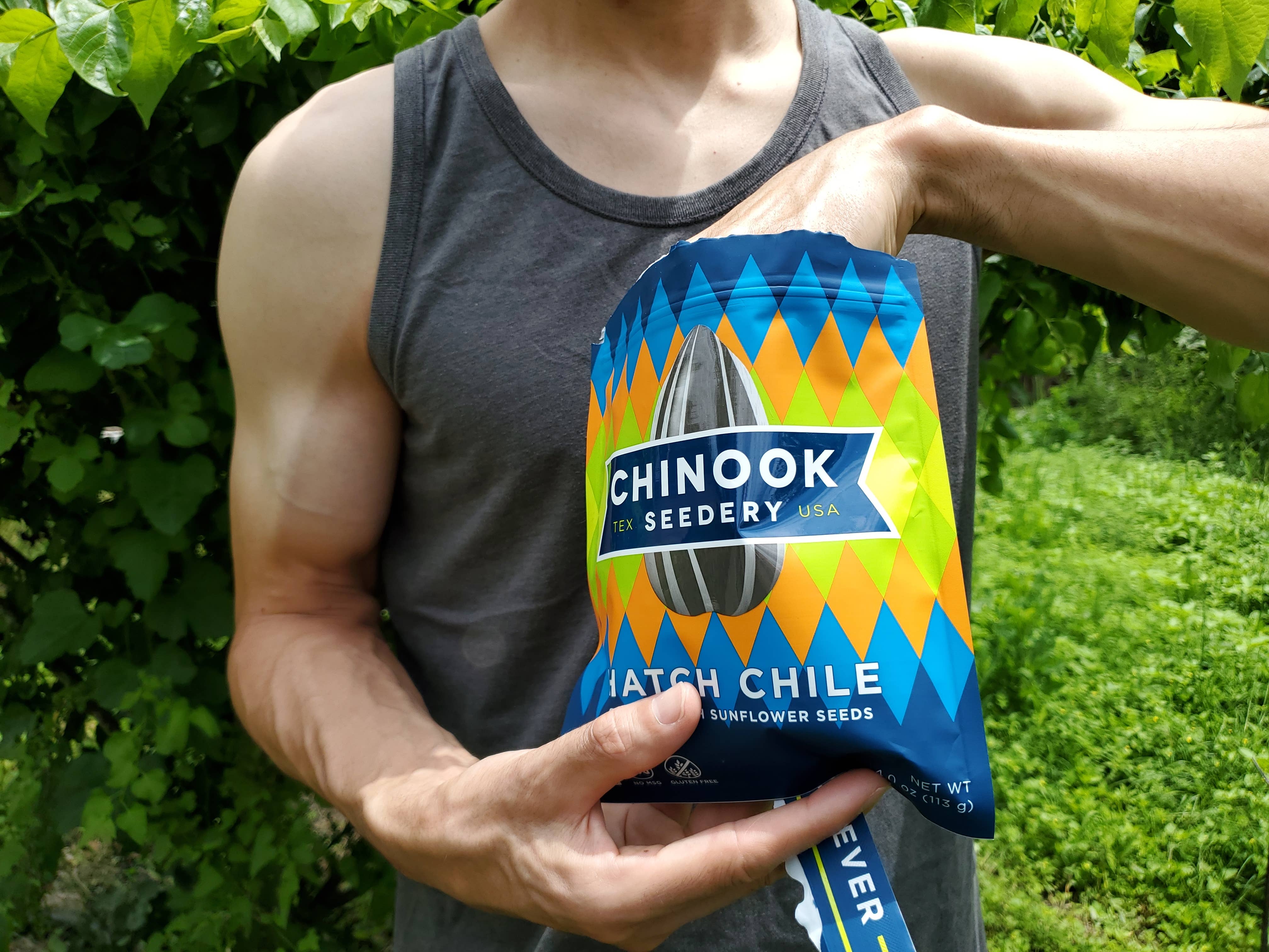 Chinook Seedery - Wholesale Seeds/Kernels - Hatch Chile Snacks | Spicy Sunflower Seeds | 4oz |Resealable4