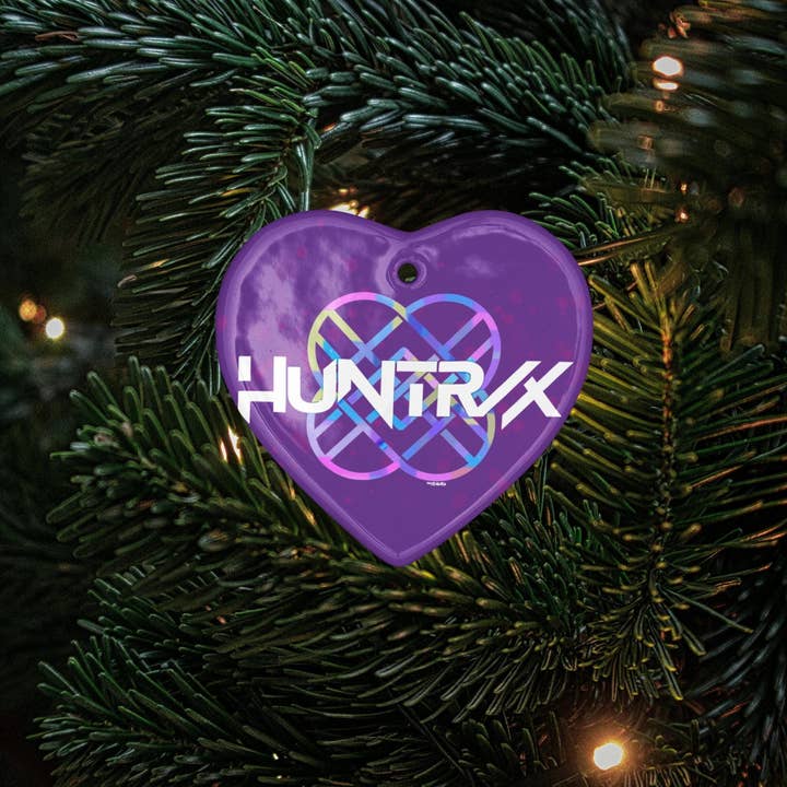 Embrova - Wholesale Ornament - Huntrix Logo Ornament, Kpop Huntrix Christmas Tree Decor1
