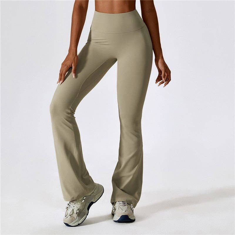 UZ Wholesale Store - Wholesale Athletic Sweatpants/Joggers - Women's - Slightly Flared High-Waisted Casual Sweatpants3