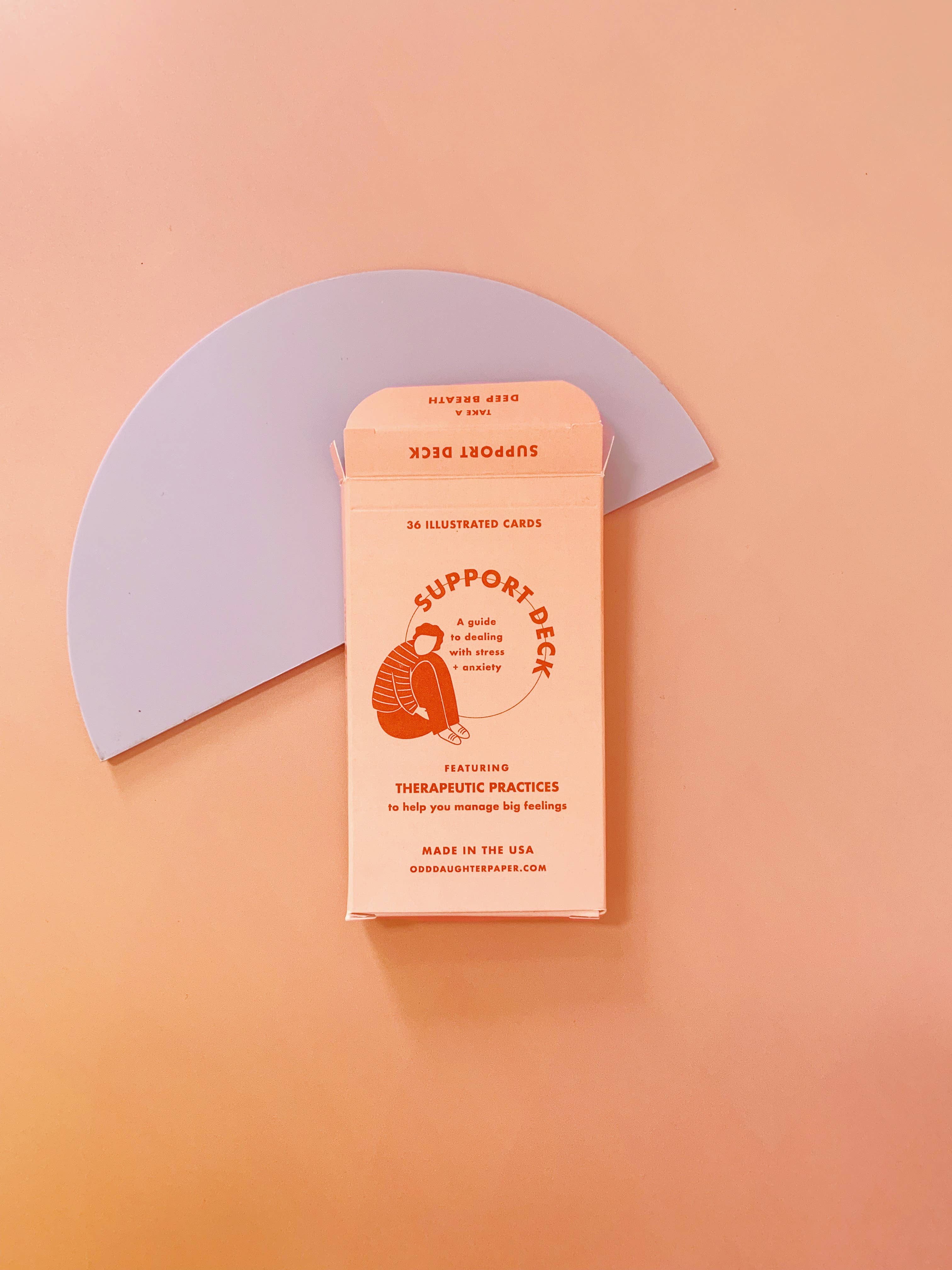 Odd Daughter Paper Co. - Wholesale Tarot Cards - Support Deck - Mental Health Card Deck4