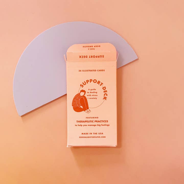 Odd Daughter Paper Co. - Wholesale Tarot Cards - Support Deck - Mental Health Card Deck4