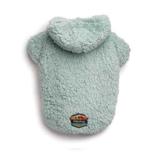 fabdog – wholesale Pet hoodie – Dog – Seafoam Sherpa Hoodie