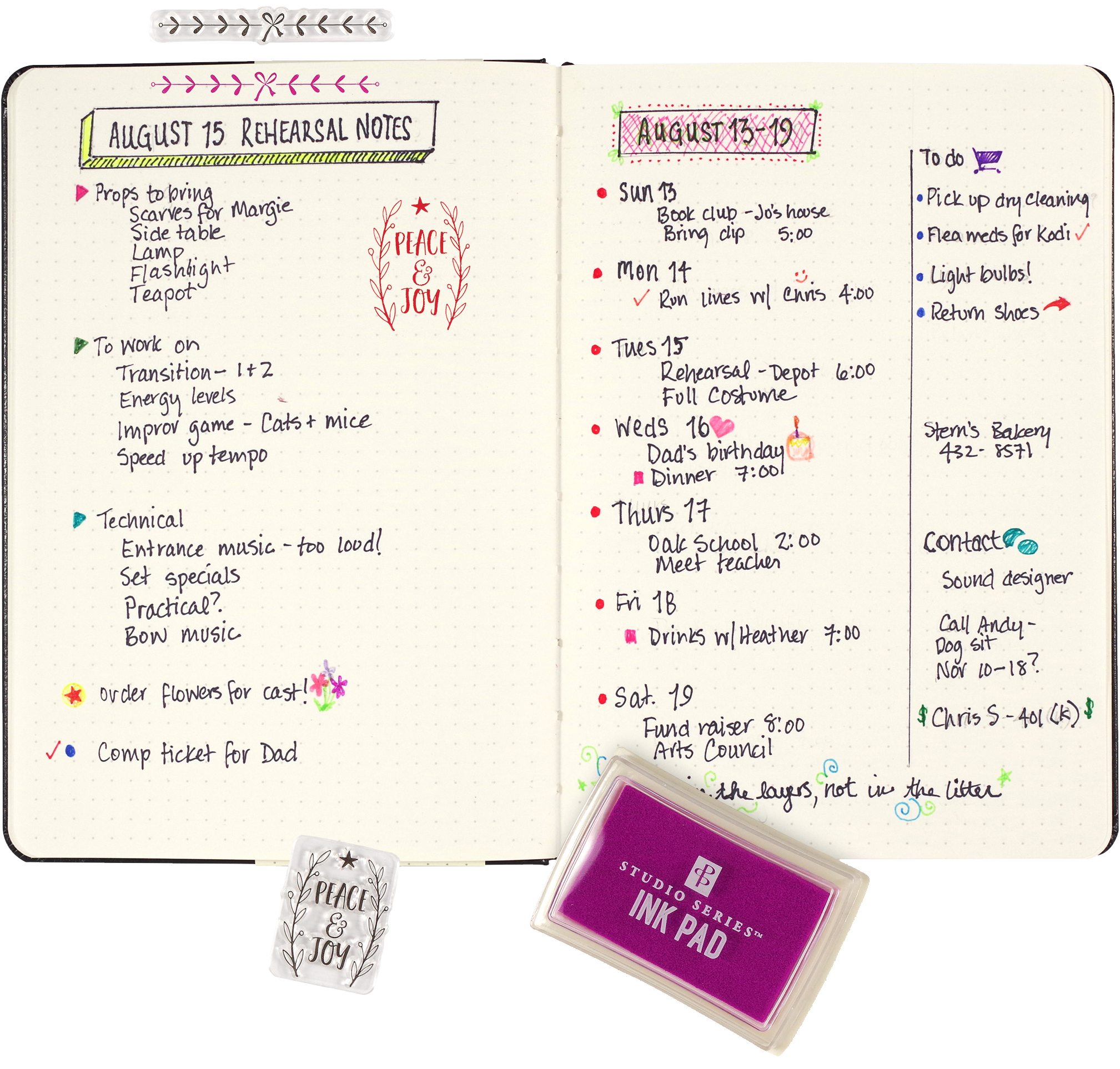 Peter Pauper Press - Wholesale Rubber/Decorative Stamp - Christmas Clear Silicone Stamp Set2