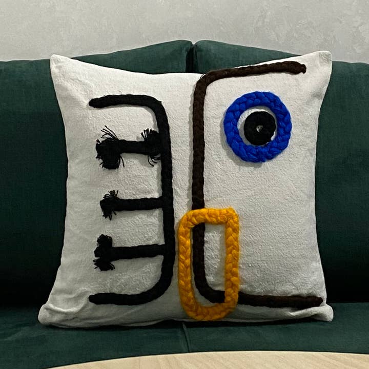 Cuscino da soggiorno - cuscino decorativo - arredamento per la casa - decorazione regalo per la vendita all'ingrosso da parte di woolsouk ( We handle U.S. import procedures for you )