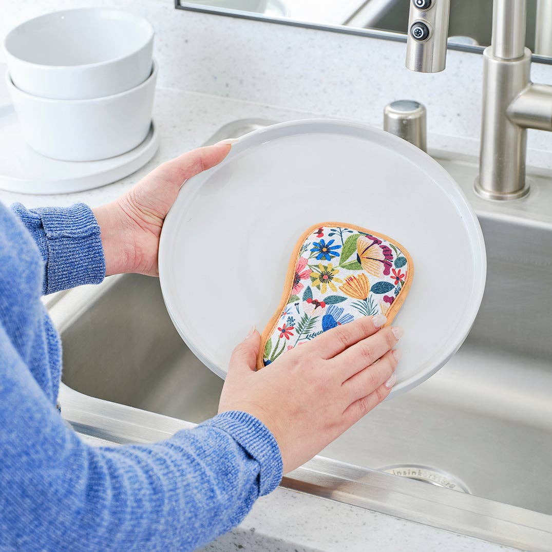 WerkShoppe - Vendita all'ingrosso Spugnetta per pulire - Set di Spugnette Campo di Fiori3