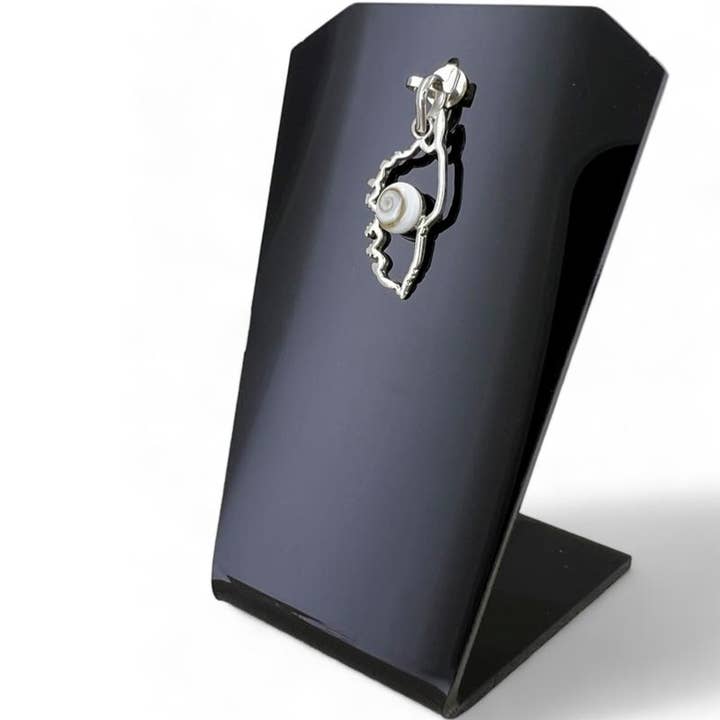 La Boîte à Cailloux - Wholesale Individual Charm/Pendant - Eye of Saint Lucia Pendant 925 Silver (Corsica)