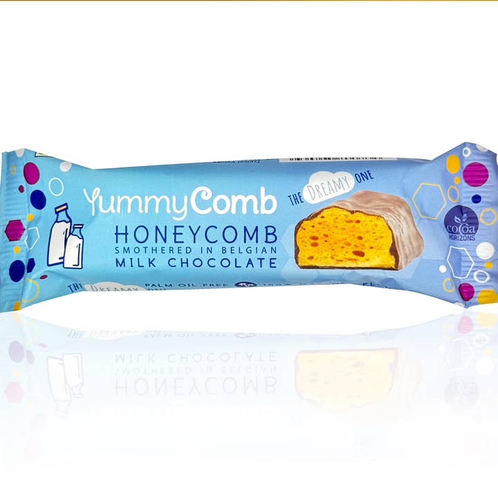 Yummycomb - Vendita all'ingrosso Barretta di cioccolato - 12 barrette a nido d'ape al cioccolato al latte belga (35g)4