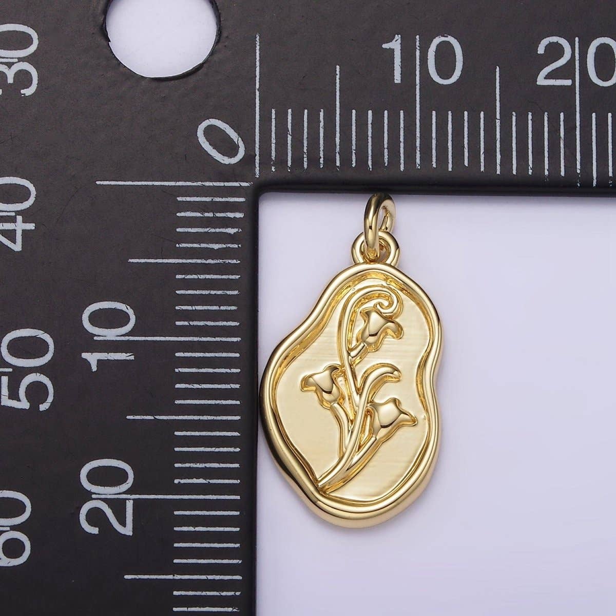 Aim Eternal – Engroshandel Vedhæng/charm – 14K Guld Fyldt Fødselsblomst September Morgenfrue Personliggjort Vedhæng | AG2701