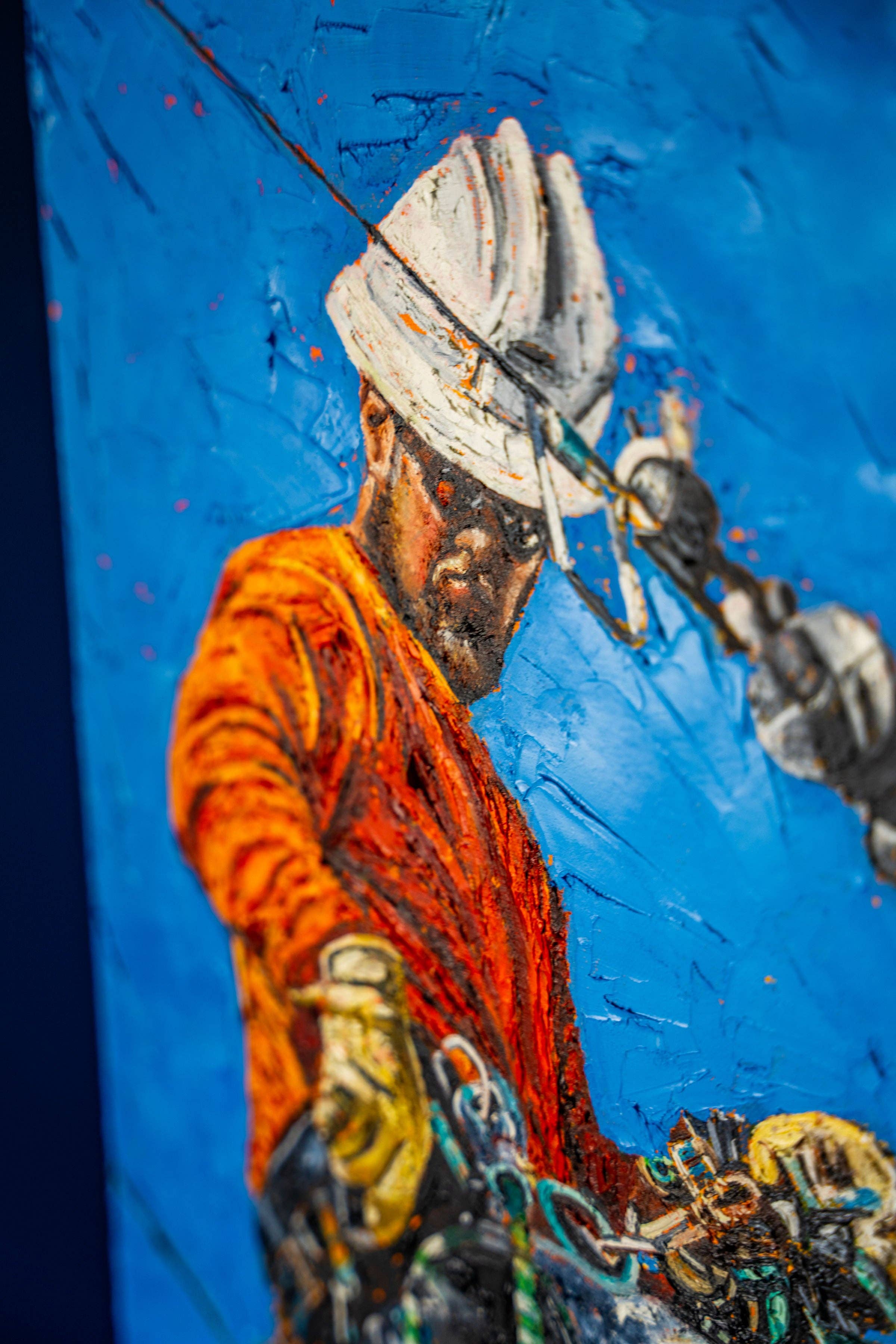 Kim Perry Studio – wholesale Konsttryck – Lineman Print "Vardagens hjältar"8