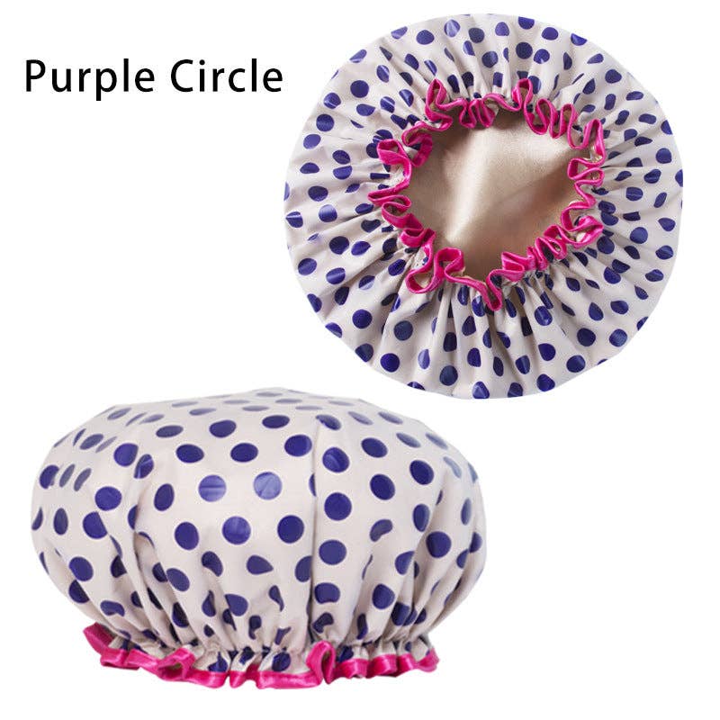 Ole - Wholesale Showercap - Dotted Shower Caps MIS06860