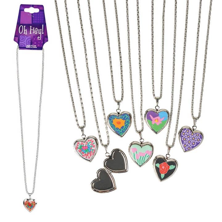La Luna Bella - Toys - Wholesale Kids Necklace - Kids - HEART LOCKET NECKLACES LLB kids Accessories
