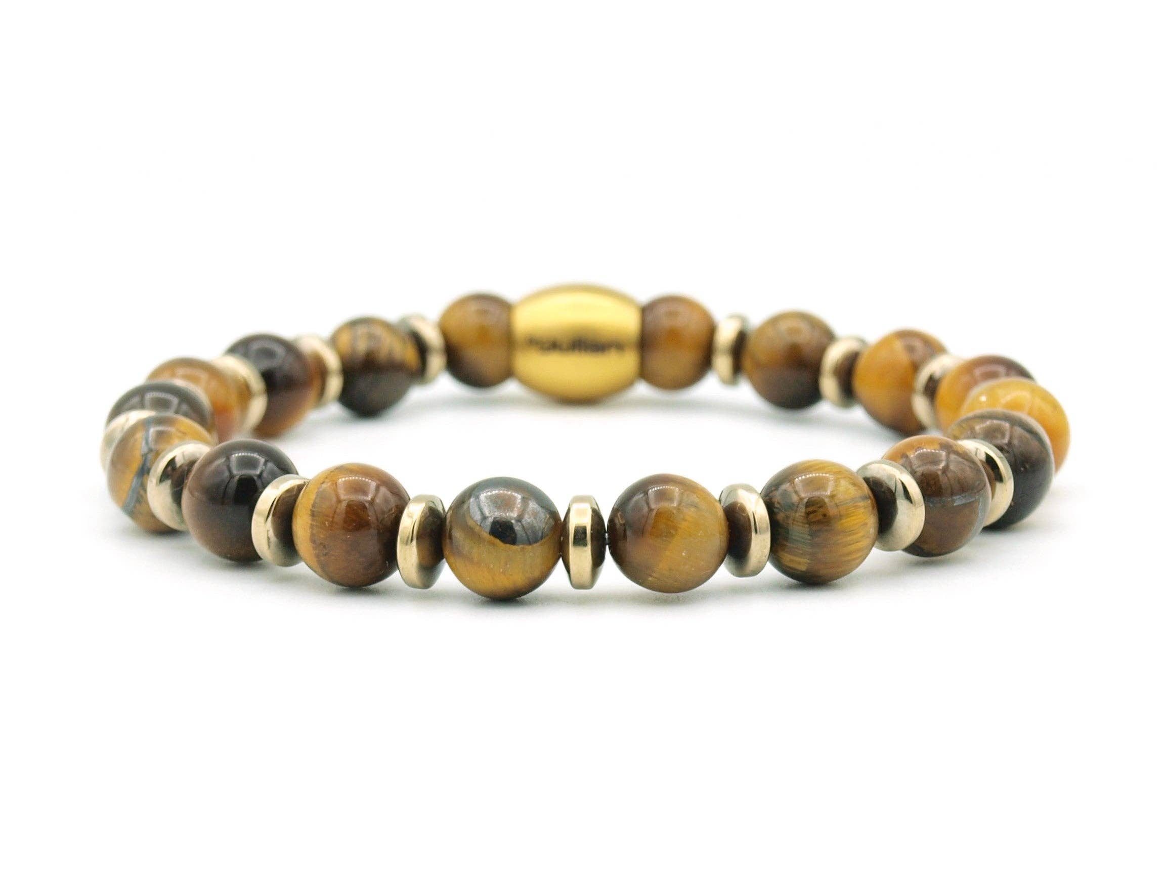 by julian – wholesale Pärlarmband – armband Nane dua tijgerög (silver eller guld)1