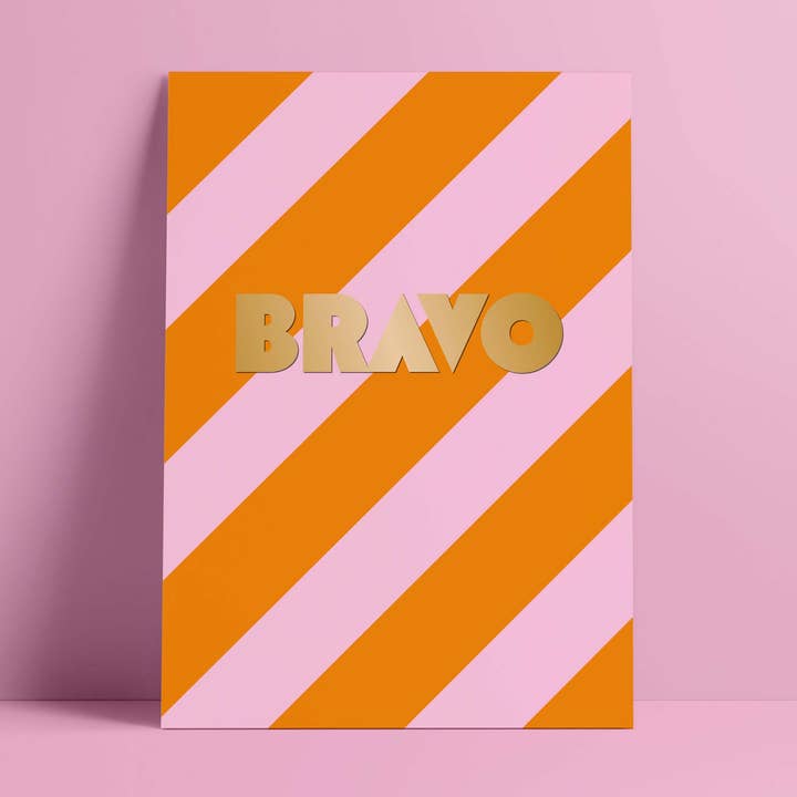 Ansichtkaart // OroLumi Bravo voor wholesale door Designfräulein