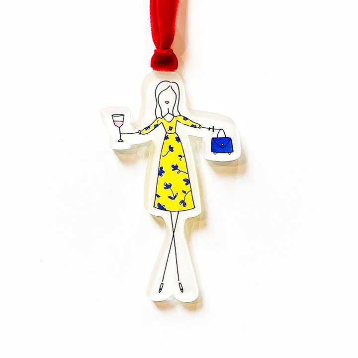 LO in LONDONĀ® - Wholesale Ornament - "HELLO, DARLING" Acrylic Ornament
