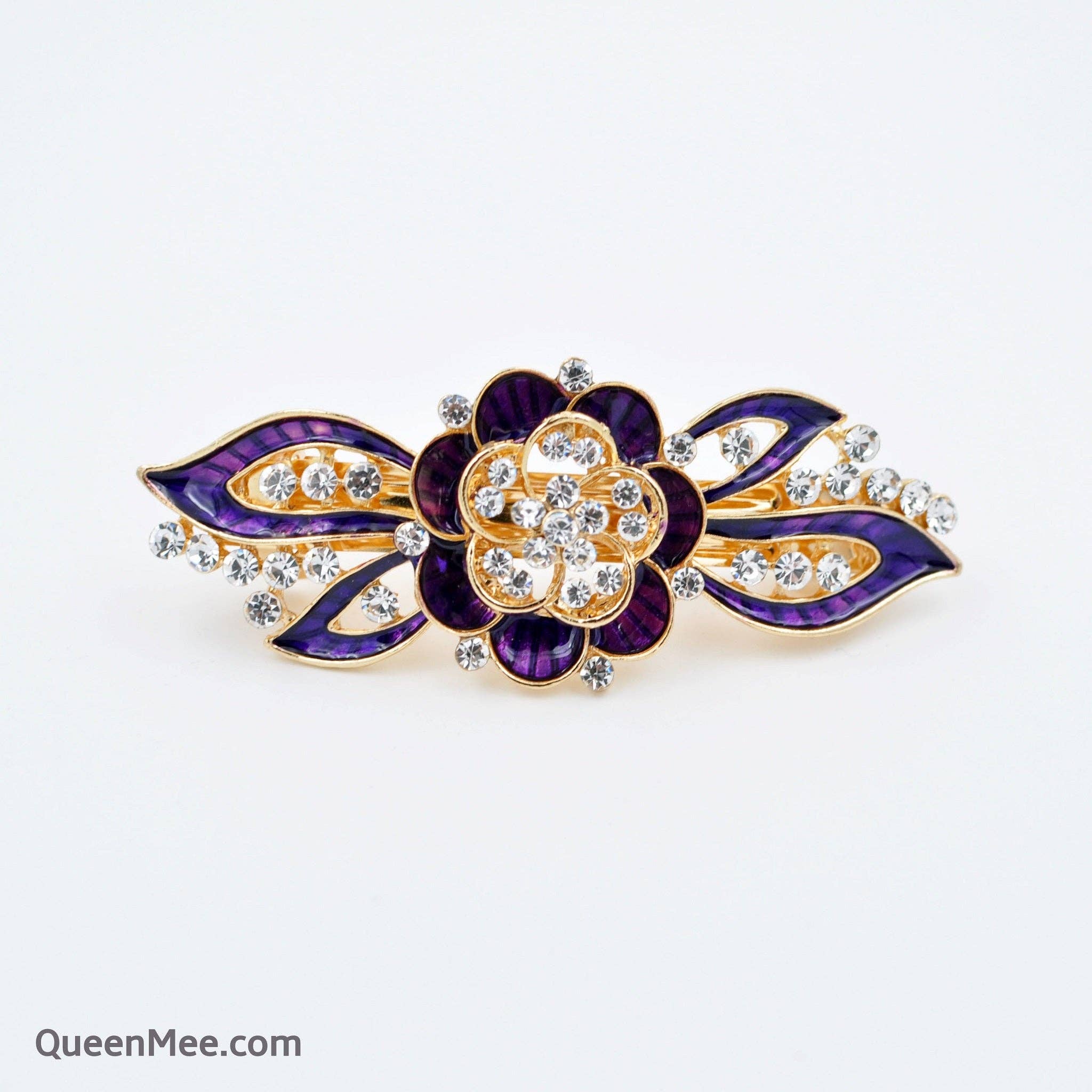 QueenMee Accessories - Wholesale Hair Clip - Women's - Flower Hair Clip in Enamel1