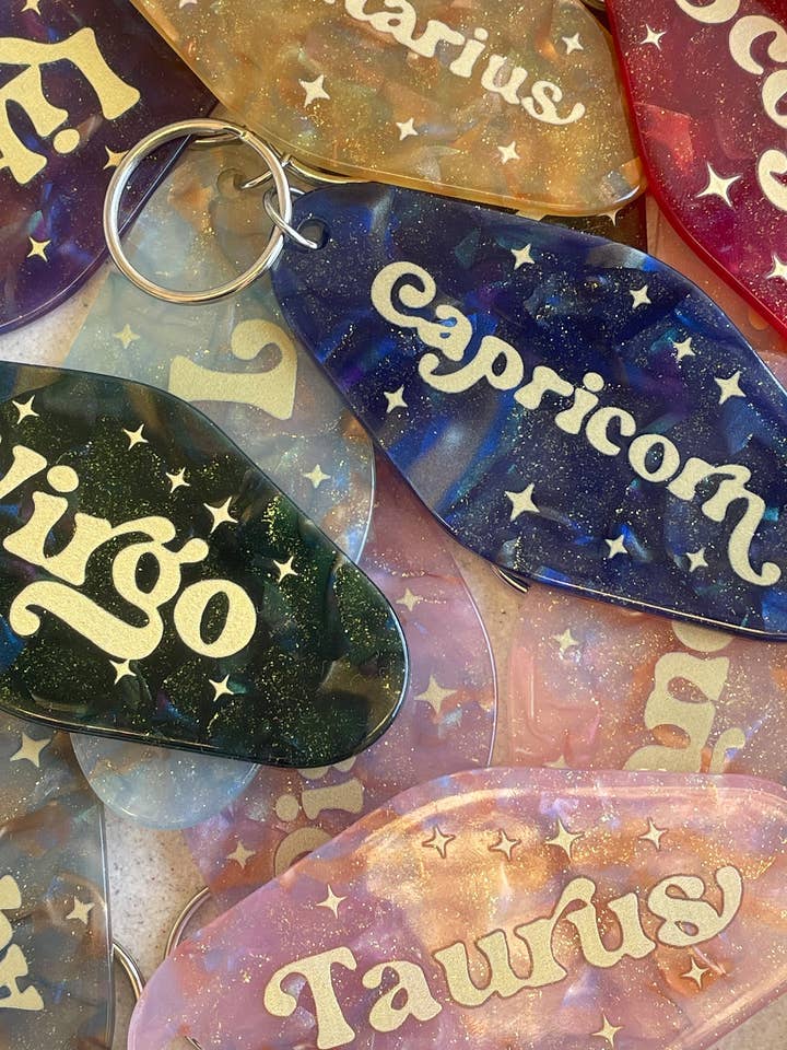Zodiac Keyring for wholesale by Obus