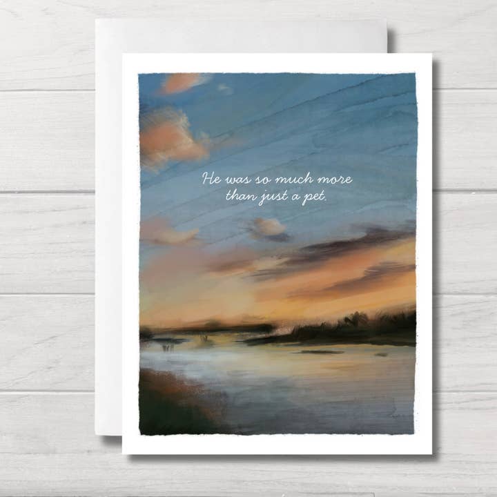 Huisdier Sympathiekaart | Meer dan een huisdier | Man voor wholesale door Fable & Sage