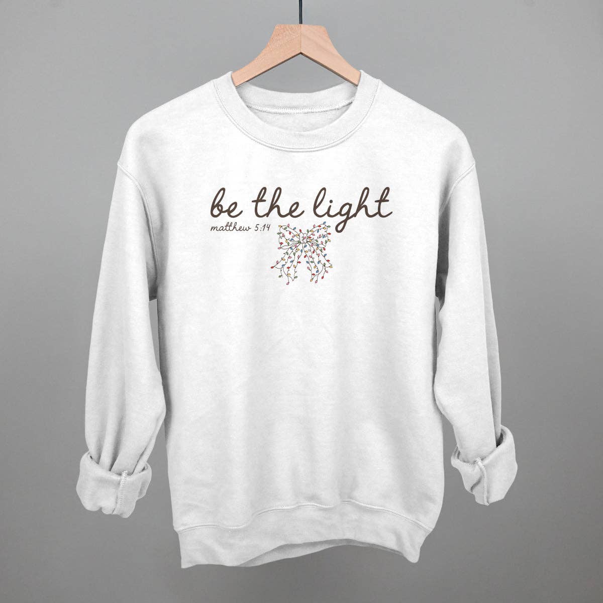 Ivy + Cloth - Wholesale Screen Printed T-Shirt - Women's - Be The Light Bow11