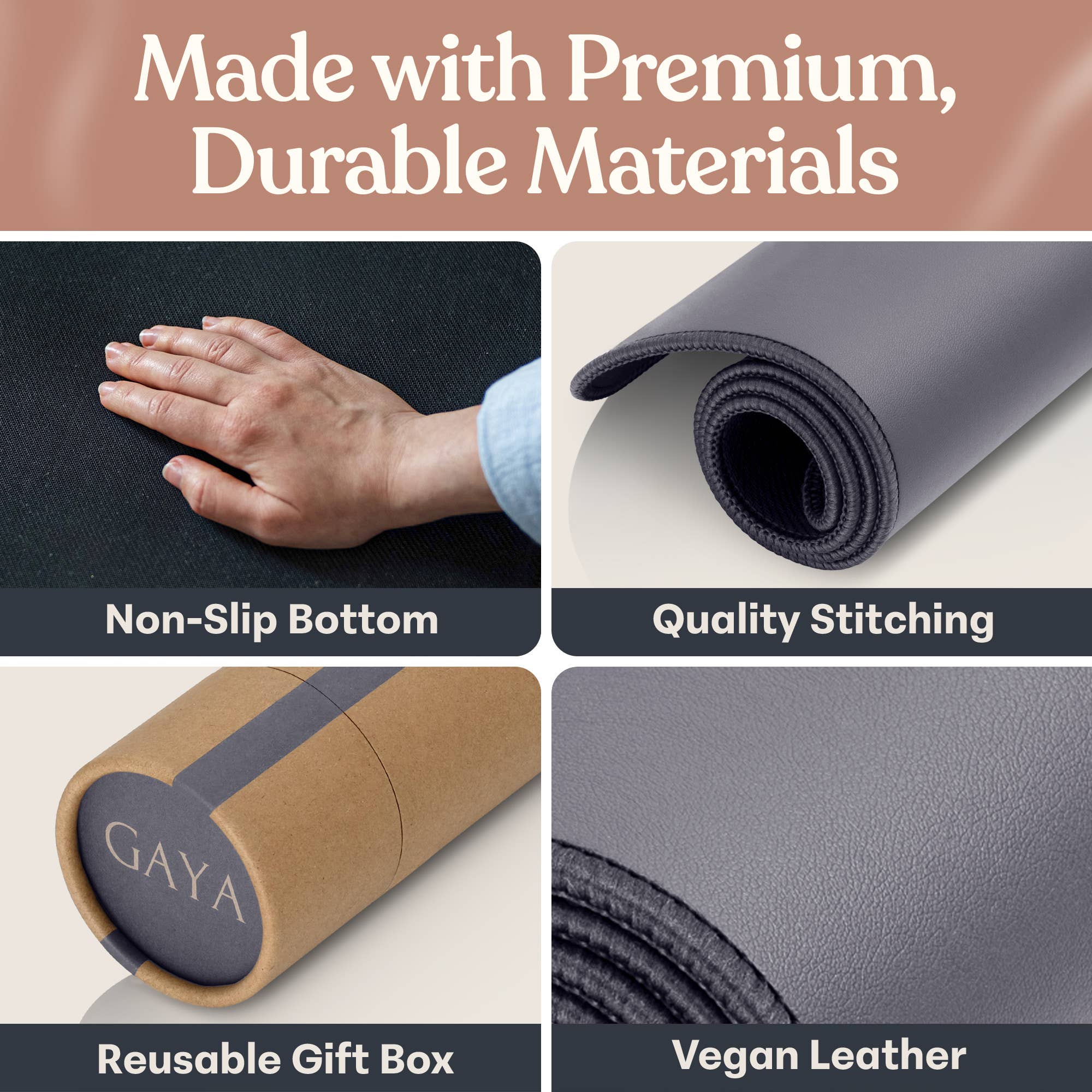 GAYA - Wholesale Yoga Mat - Grounding Mat - Improve Sleep & Reduce inflammation, Purple4